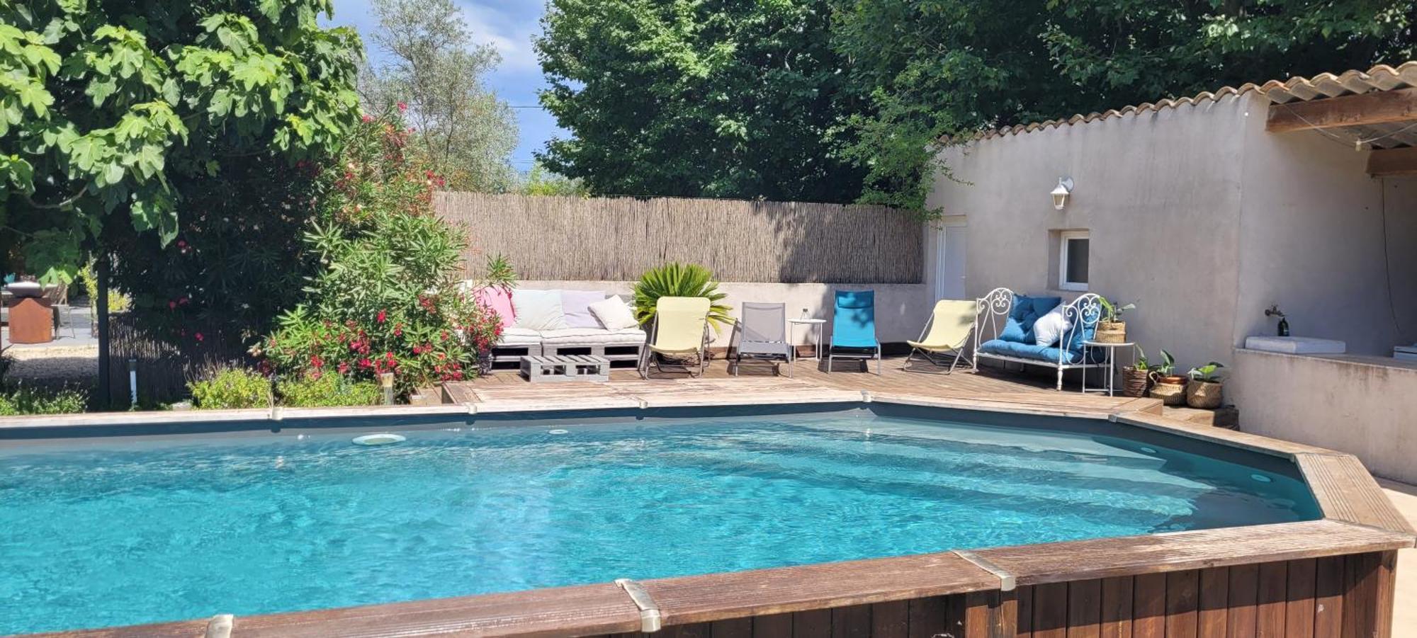 Location Appartement Dans Mas Provencal 몽투 외부 사진